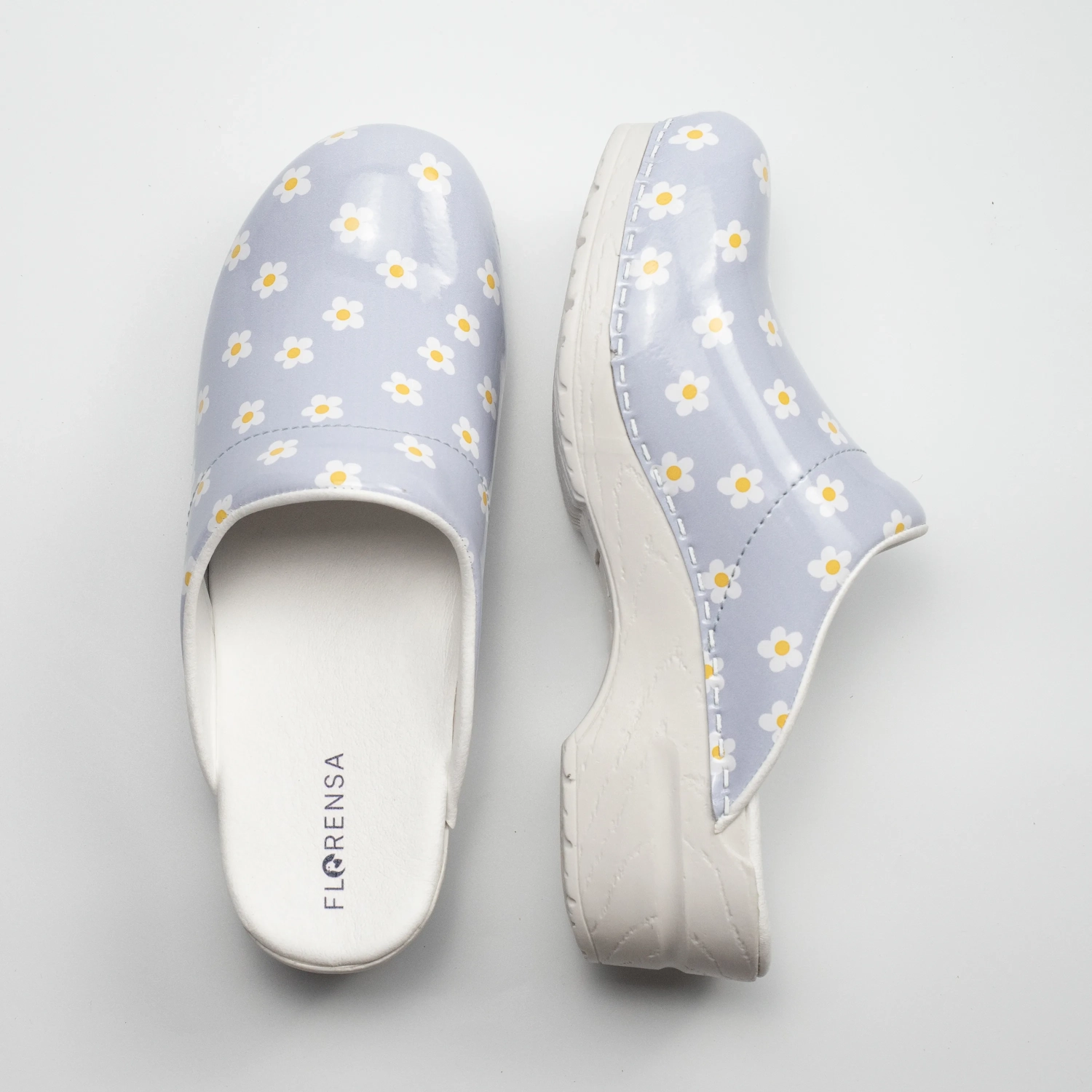 Florensa Klompen Flex - Daisy Light Blue - Afbeelding 3