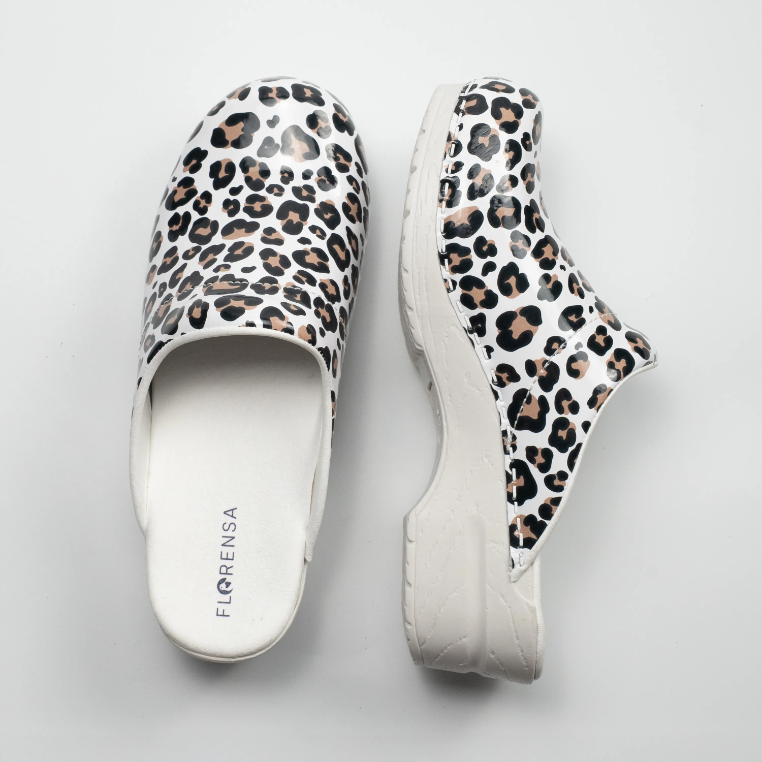 Florensa Klompen Flex - Leopard White - Afbeelding 3