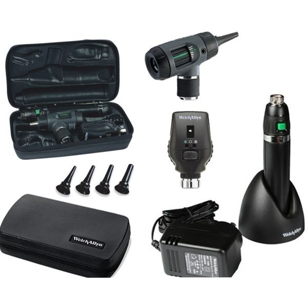 Welch Allyn - Otoscoop + Oftalmoscoop Macroview complete set - Afbeelding 2